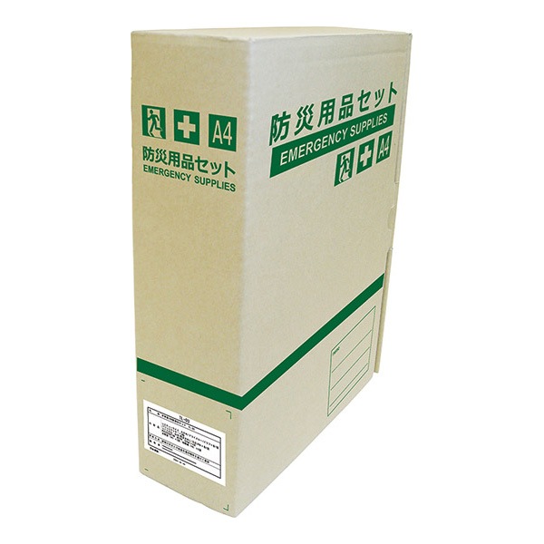 A4ボックス 食料備蓄3日間セッ ト 7年保存 BLS-13 ボウエキ 非常食