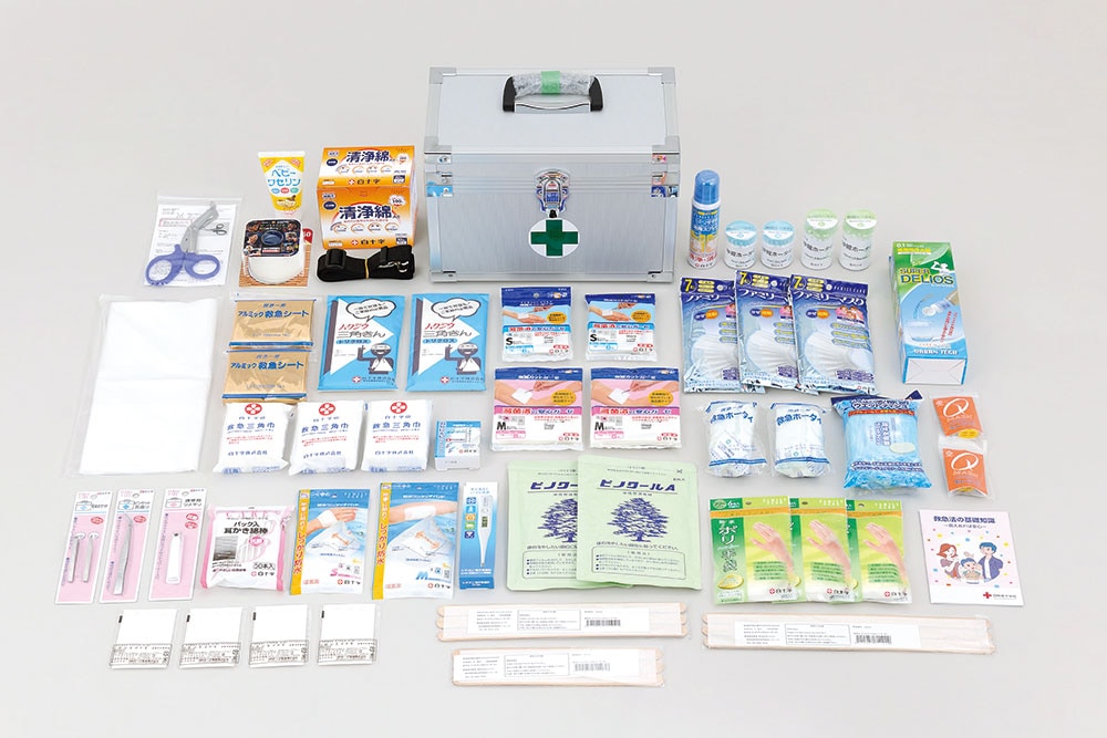 災害多人数用救急箱（約20人用） | □衛生用品,救急セット