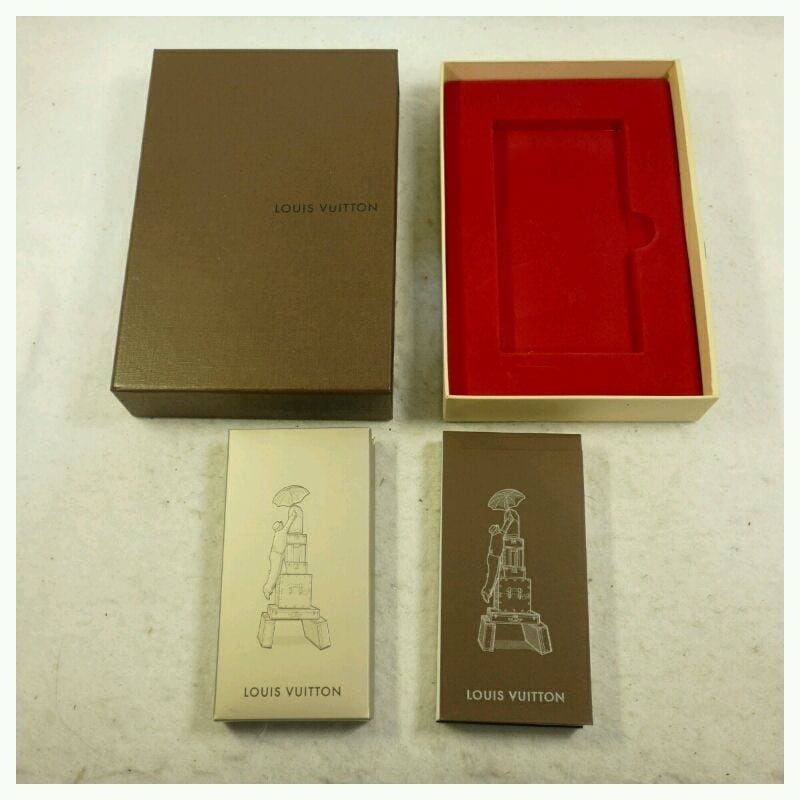 中古】【送料無料】LOUIS VUITTON ノベルティ メモ帳 トランクタワー