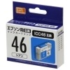 【未使用品】PPC EPSON ICC46(エプソンプリンター用互換インク) 汎用インクカートリッジ シアン PP-EIC46C