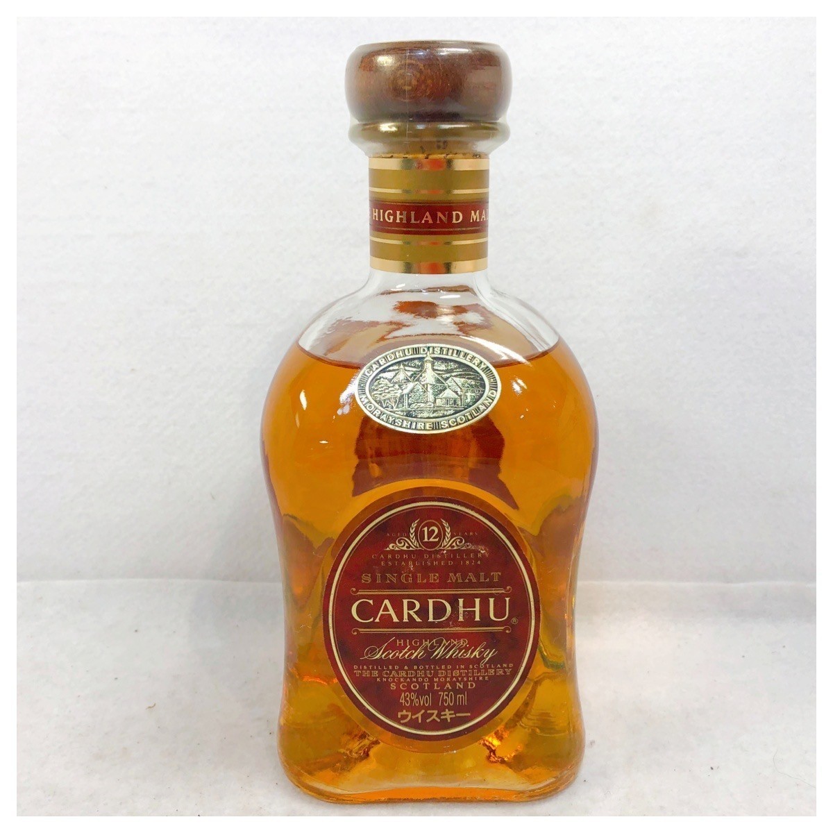 【未開封】Cardhu 12年 スコッチウイスキー 43度　古酒 楽天市場】【レトロ】【オールドボトル】Cardhu（カーデュ） 12年 43度