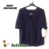 ����šۡ�����̵���ۥ��졼��������ͥ󥿥� GRACE CONTINENTAL ���ƥ�֥饦�� Ⱦµ V�ͥå� �ӥ��塼�ܥ��� �֥�å� ��ǥ����� ������38