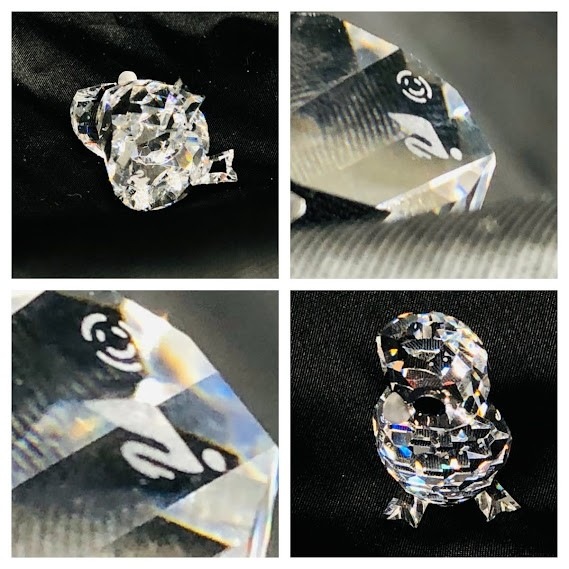 中古】スワロフスキー Swarovski 2000年 廃盤品 置物 フィギュア 鳥