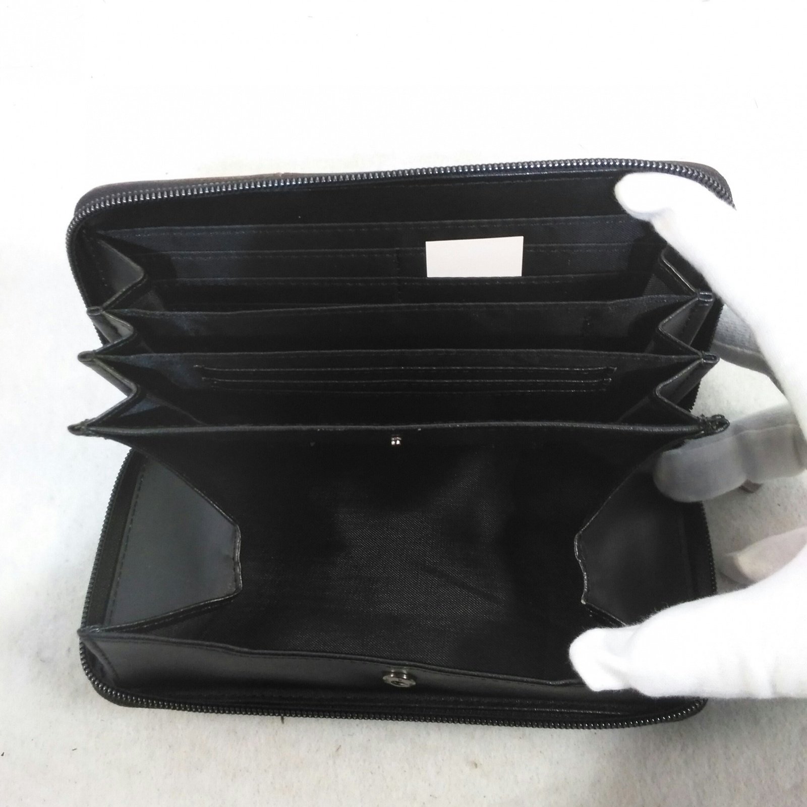 未使用品】721 ラウンドジップ長財布 プロデュースド バイ KUMANO