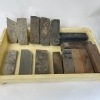 未使用　砥石いろいろ山　合成黒ベージュ15個＆天然太い4個＆薄い4個　総重量13.5kg分