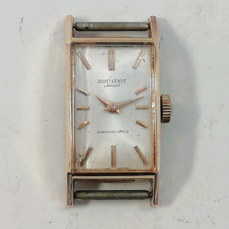 【美品】SEIKO　ヴィーナススペシャル　21石　14金　手巻き腕時計 美品】SEIKO ヴィーナススペシャル 21石 14金 手巻き腕時計 Yahoo