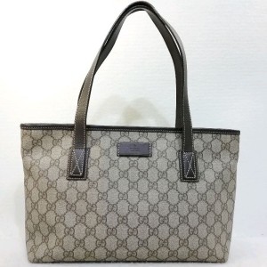 ����š�GUCCI�����å� 211138.002123 �ȡ��ȥХå� GG���ץ꡼�� PVC�쥶��