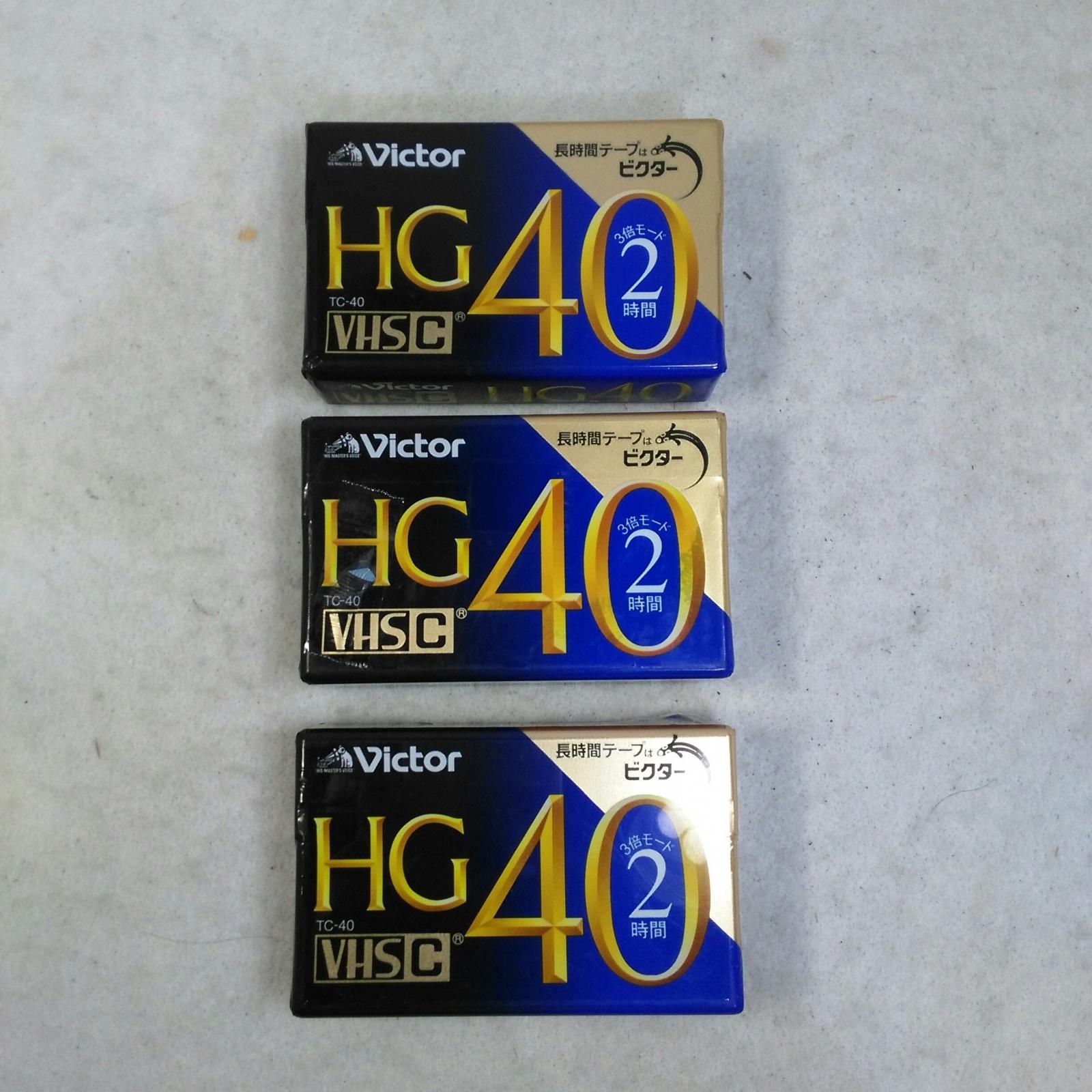 Victor・JVC TC-40HGD ビデオテープ Victor・JVC TC-40HGD ビデオテープ
