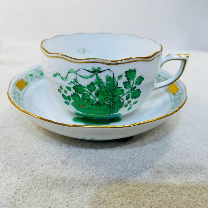 中古】ヘレンド 清の花籠CN724 ティーC/S200ml【送料無料】 | ギフト