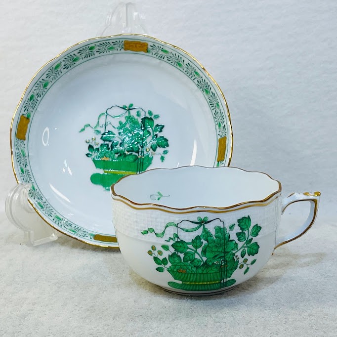 中古】ヘレンド 清の花籠CN724 ティーC/S200ml【送料無料】 | ギフト