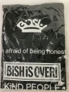 【新品】BiSH lyric Tシャツ KiND PEOPLE　黒　XLサイズ　岡山LIVE限定【送料無料】メール便※代引き不可【未使用だから安心です】|メンズアパレル|ファッション（衣類）