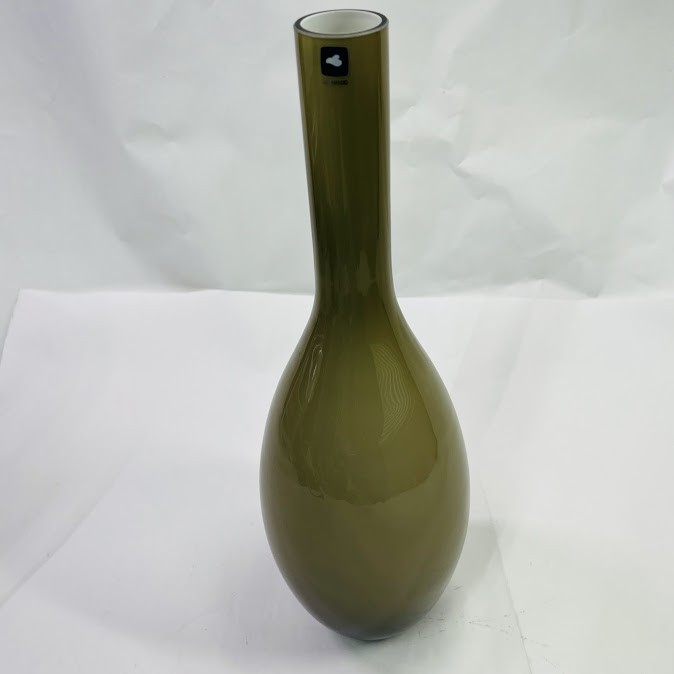 中古】レオナルド 花瓶 フラワーベース Beauty 39cm ベージュ 060777