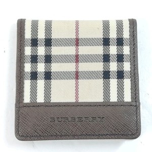 中古】【送料無料】バーバリー コインケース 小銭入れ ノバチェック