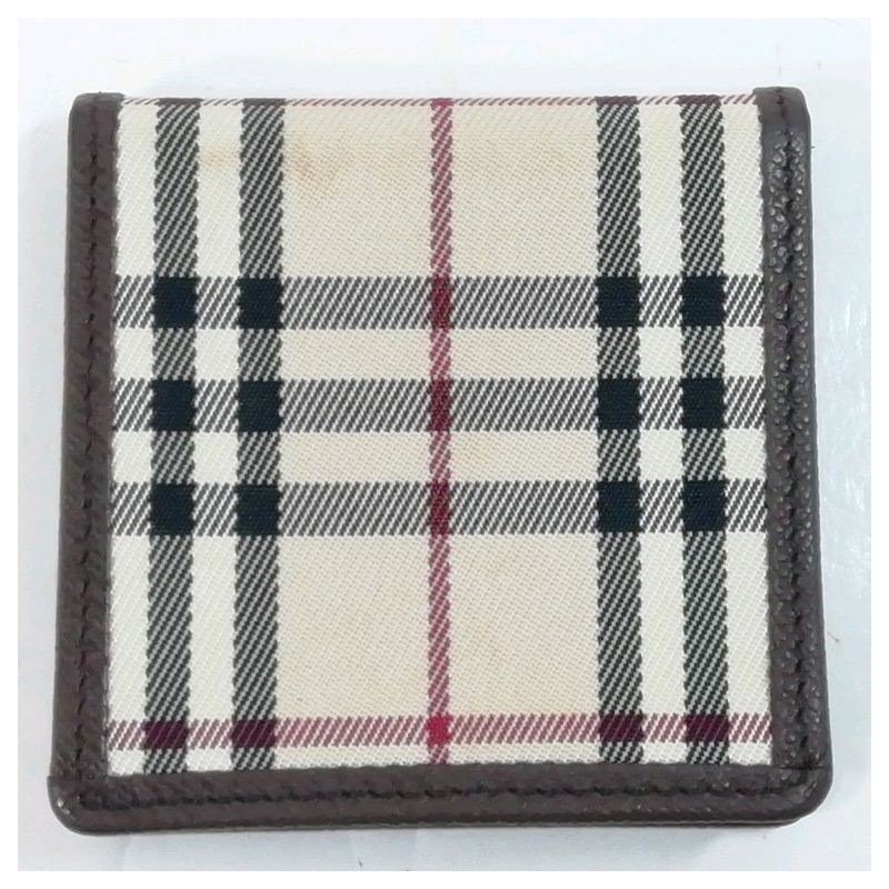 中古】【送料無料】バーバリー コインケース 小銭入れ ノバチェック