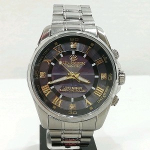 中古】J.HARRISON ジョンハリソン ボイスソーラー電波時計 JH-078