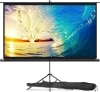 【動作確認済】【中古】PropVue プロジェクター スクリーン スタンド付き 100インチ（250) - 16：9から4：3まで調整可能室内 屋外 プロジェクション スクリーン 映画 オフィス プレ