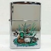 【未使用品】【送料無料】ZIPPO 鴨柄 オイルライター※メール便でお送りします【代引き不可】|ライター|ブランド品（装飾品）