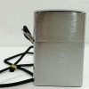 【未使用品】【送料無料】ZIPPO ゴム紐付き シルバー オイルライター※メール便でお送りします【代引き不可】|ライター|ブランド品（装飾品）