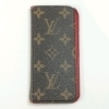 【中古】【送料無料】LOUIS VUITTON M61616 iphone6・フォリオ モノグラム ルージュ スマホカバー※メール便でお送りします【代引き不可】|ルイヴィトン|ブランド品（装飾品）