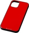 未使用品 ディーフ iPhone 12 Pro Max 用 Hybrid Case Etanze 背面に化学強化ガラス (6.7インチ) ガラス&TPU ハイブリッドケース レッド【送料無料】【メール