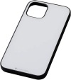 未使用品 ディーフ iPhone 12 Pro Max 用 Hybrid Case Etanze 背面に化学強化ガラス (6.7インチ) ガラス&TPU ハイブリッドケース ホワイト【送料無料】【メー