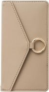 【未使用品】iPhone 13 Pro 対応 手帳型 スマホケース Letter Ring Flip Case for iPhone 13 Pro (beige)|ＩＴ機器