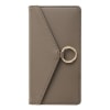【未使用品】UNiCASE iPhone13ケース Letter Ring Flip Case mocha|ＩＴ機器