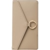 【未使用品】UNiCASE iPhone13ケース Letter Ring Flip Case beige|ＩＴ機器