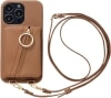 【未使用品】UNiCASE iPhone13 Pro ケース MAELYS LOUNA Clutch Ring Case (brown)|ＩＴ機器