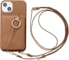 【未使用品】iPhone 13用 Clutch Ring Case brown|ＩＴ機器