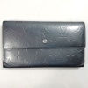 【中古】LOUIS VUITTON モノグラムマット ブルー M65105 ポルトトレゾール・インターナショナル 長財布|ルイヴィトン|ブランド品（装飾品）