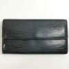 【中古】LOUIS VUITTON エピ M63742 長財布 ノワール ポルトフォイユ・サラ|ルイヴィトン|ブランド品（装飾品）