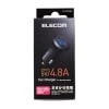 【未使用品】エレコム シガーチャージャー/2USBポート(自動識別)/4.8A/ブラック EC-DC03BK |ＩＴ機器