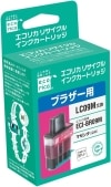 【未使用品】エコリカ ブラザー LC09M 互換リサイクルインクカートリッジ マゼンタ ECI-BR09M|ＩＴ機器