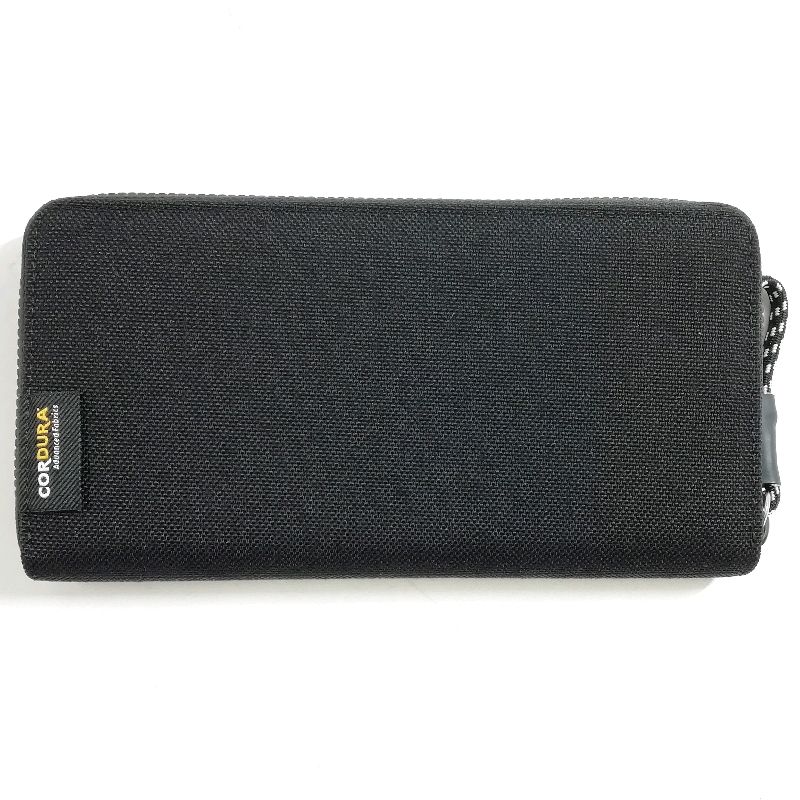 中古】ディーゼル 長財布 X07753 P2676 H1669 ブラック×ナイロン