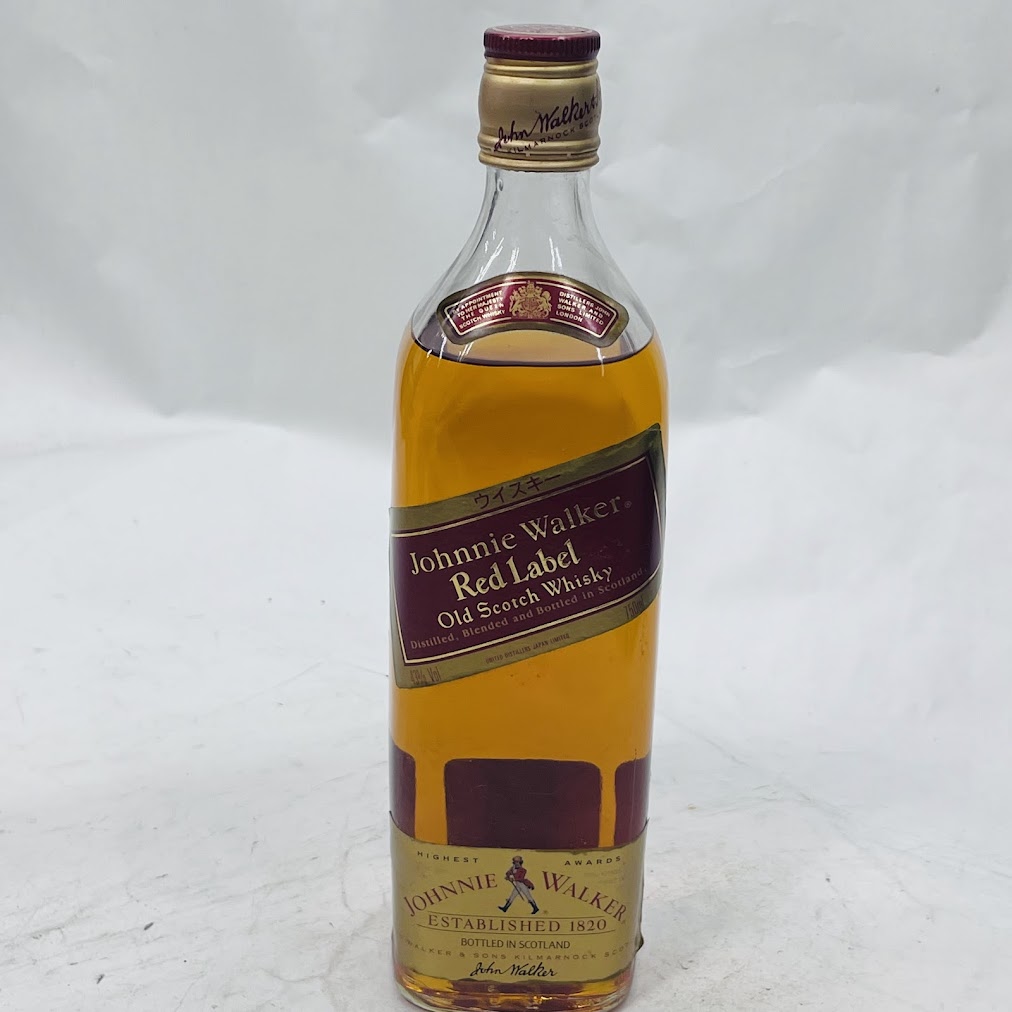 未成年の飲酒は法律で禁じられています】ジョニーウォーカー 赤ラベル