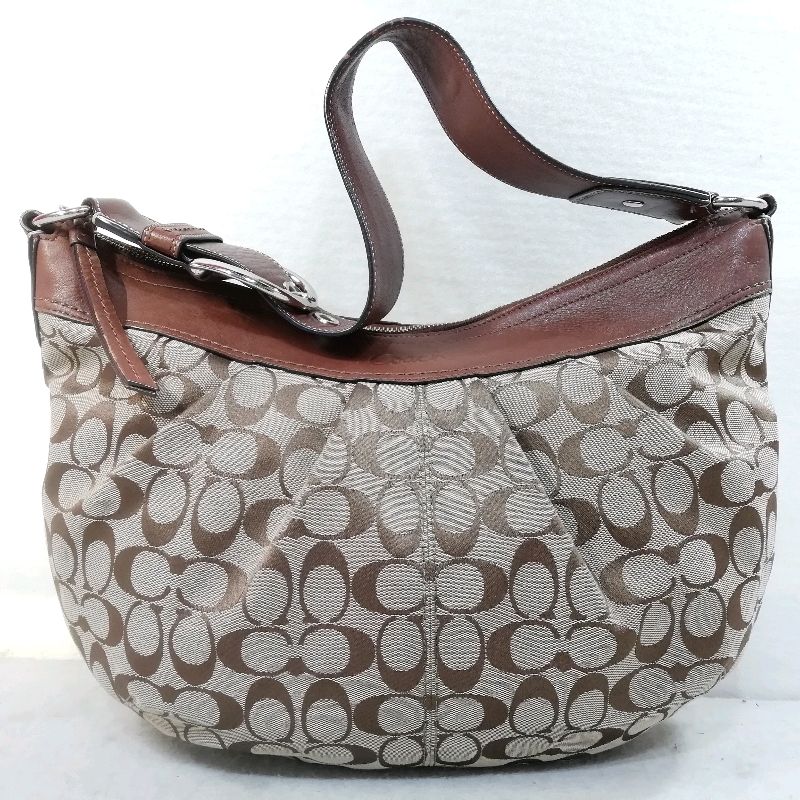 ����š�COACH D0951-F13741 ���������Хå� �����ͥ��㡼 �֥饦�� �����Х��ߥ쥶��