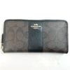 ����š�COACH ������ E1981-F54630 Ĺ���� �֥饦���PVC�쥶�� �饦��ɥե����ʡ�
