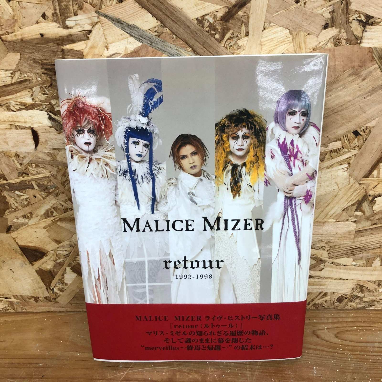 MALICE MIZER 写真集 薔薇の悲劇 真夜中に交わした約束 Malice