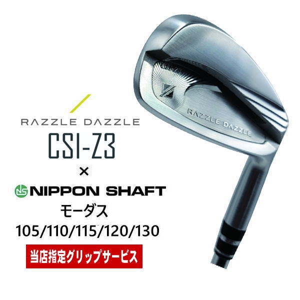 ラズルダズル(RAZZLE DAZZLE) CSI BB FORGED NSプロ モーダス 105/110