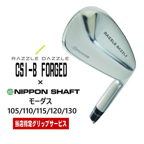 ラズルダズル(RAZZLE DAZZLE) CSI BB FORGED NSプロ モーダス 105/110