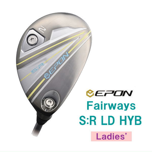 EPON ドライバーとフェアウェイウッド 3番と5番セット EPON エポン ドライバー .フェアウェイウッド3本セットクレイジー