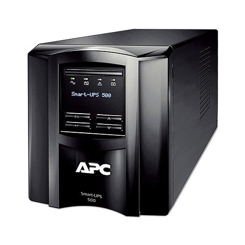 シュナイダーエレクトリック APC 無停電電源装置 Smart-UPS 500 LCD 100V SMT500J ( 500VA/360W ラインインタラクティブ給電 正弦波出力 AVR機能あり 2年間保証 )