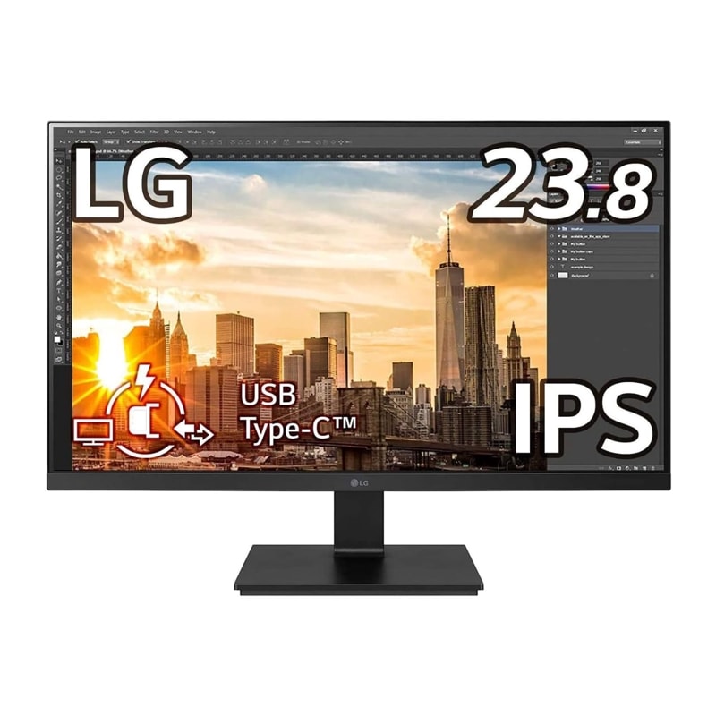 LG モニター ディスプレイ 24BL650C-BAJP (23.8型 FHD IPS 非光沢 USB Type-C HDMI DP 昇降 スウィーベル ピボット チルト調節 内蔵スピーカー Vesa 3年間保証)