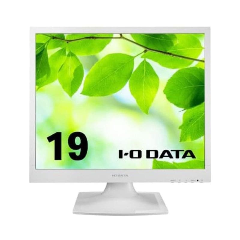 I-O DATA アイ・オー・データ モニター ディスプレイ LCD-AD192SEDSW-A (19インチ SXGA ADS ノングレア D-Sub DVI-D チルト調節 内臓スピーカー Vesa 5年間保証) ホワイト