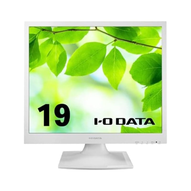 I-O DATA アイ・オー・データ モニター ディスプレイ LCD-AD192SEDSW-A (19インチ SXGA ADS ノングレア D-Sub DVI-D チルト調節 内臓スピーカー Vesa 5年間保証) ホワイト
