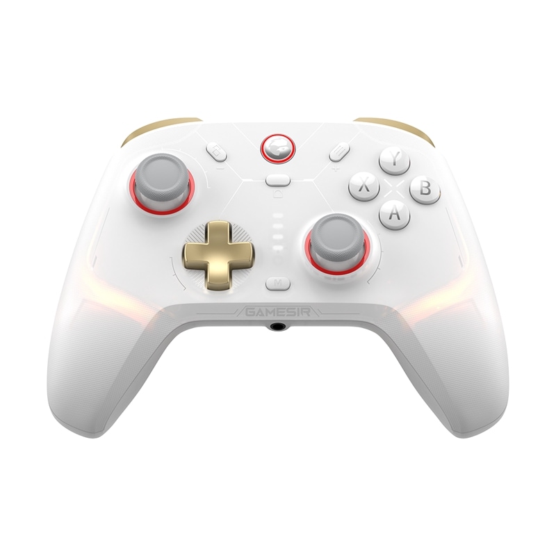 GameSir Cyclone2 White 無線 有線ゲームコントローラー(Switch Windows PC Android iOS 背面ボタン マイクロスイッチ 連射機能 マクロ 6軸ジャイロ 1年間保証)