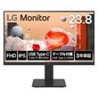LG Electronics モニター 液晶ディスプレイ 24MS570B-B ( 23.8型 フルHD IPS 非光沢 HDMI USB Type-C チルト 高さ調整 Vesa 内蔵スピーカー 3年間保証 ) ブラック