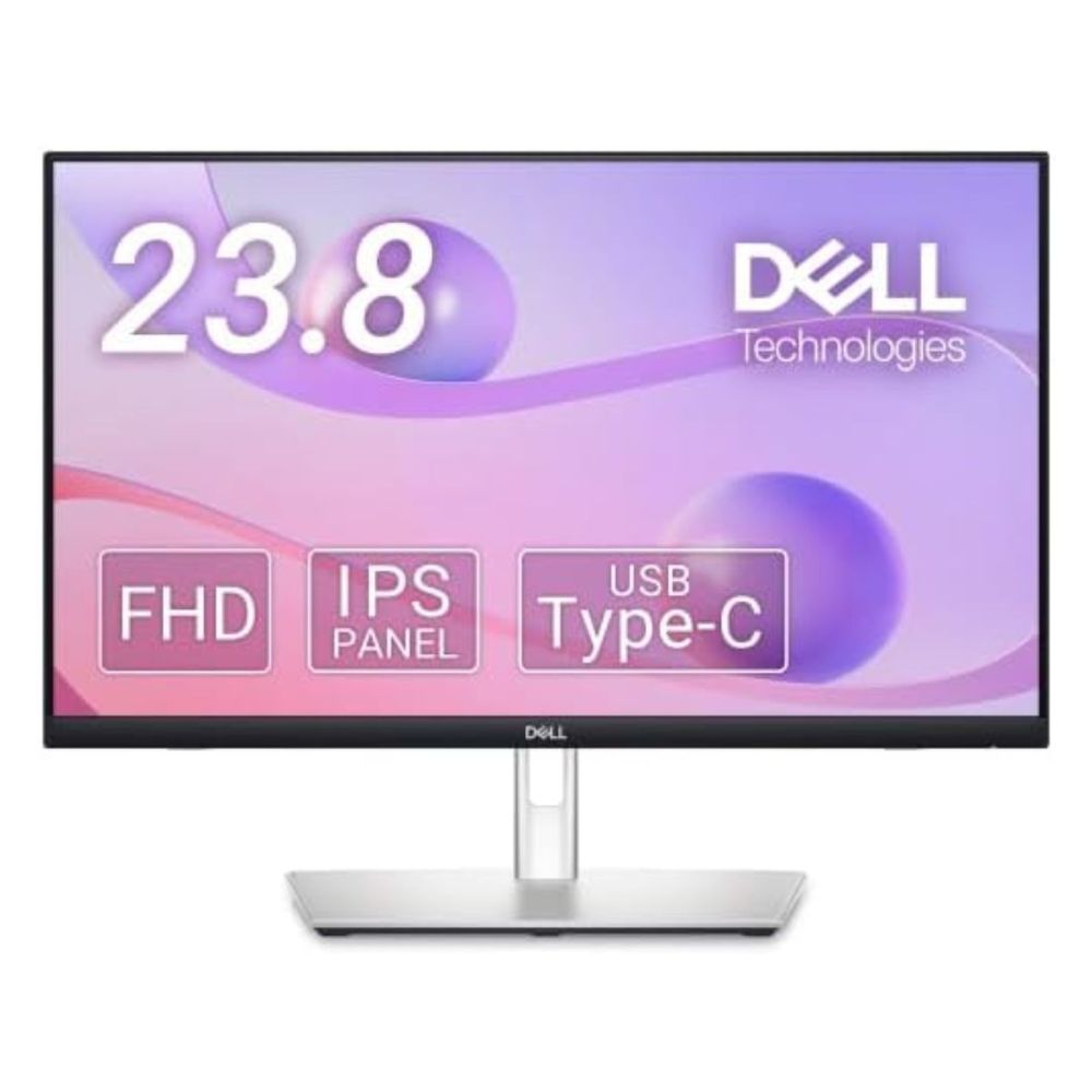 Dell デル・テクノロジーズ ディスプレイ プロフェッショナルシリーズ 24 USB-C ハブ マルチタッチ モニター P2424HT-A ( 23.8型 フルHD IPS 非光沢 DisplayPort HDMI 有線LAN チルト スイベル 高さ調節 Vesa 内蔵スピーカー 3年間保証 )
