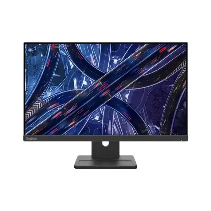 Lenovo レノボ モニター ディスプレイ ThinkVision E22-30 63EBMAR2JP (21.5型 フルHD 非光沢 IPS HDMI mini D-Sub チルト スイベル ピボット 高さ調節 Vesa 内蔵スピーカー 3年間保証 ) ブラック